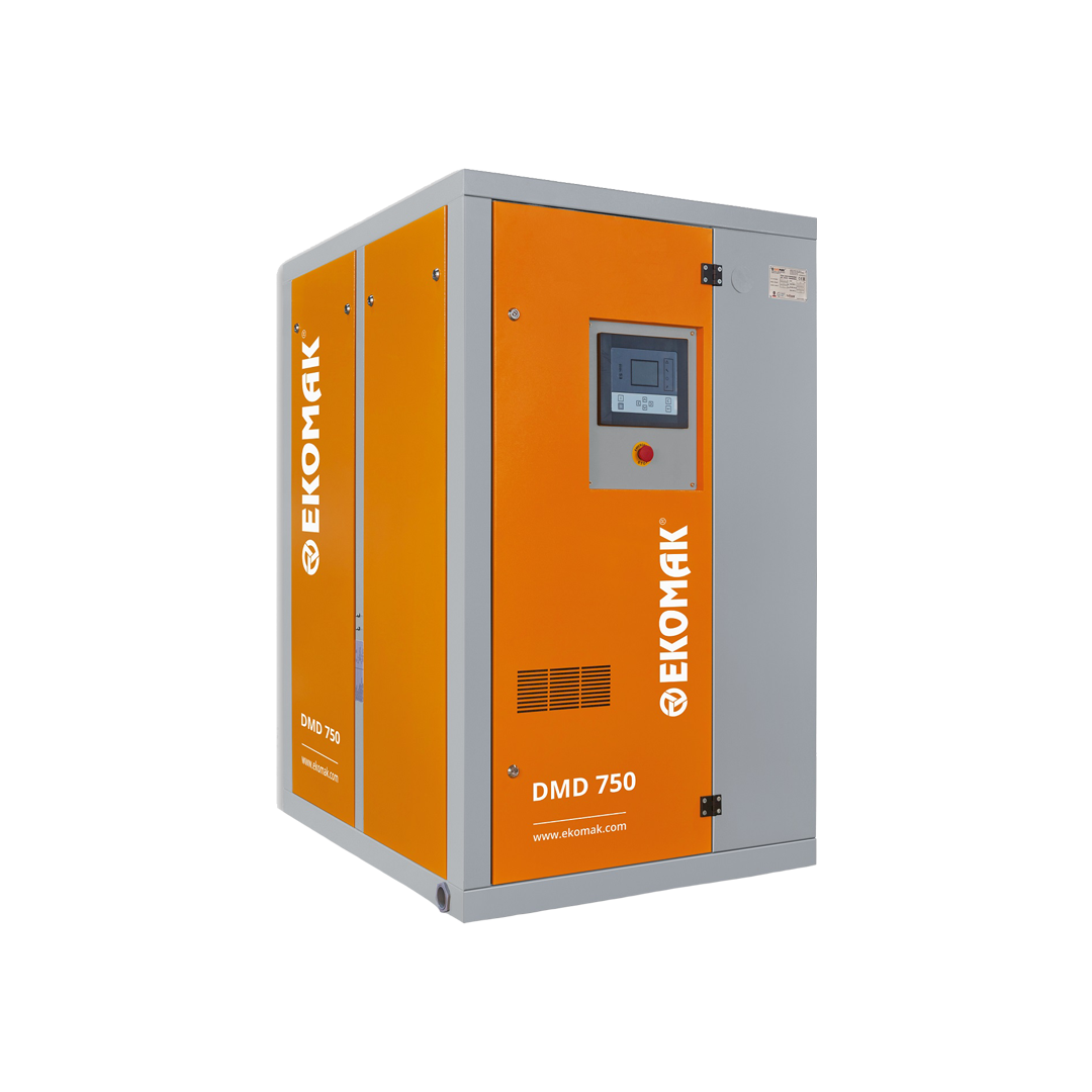 ekomak yeni seri dmd c 4000 1000 vidali kompresor 35kw 75kw